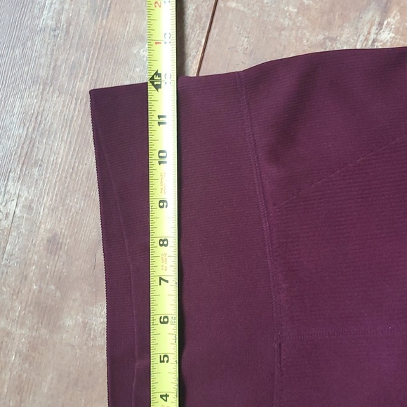 Betsy Johnson ribbed performance leggings women's size small - Picture 3 of 5